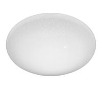 meineWunschleuchte Lampada da soffitto a LED versatile con effetto cielo stellato, diametro 28 cm, IP44, protezione dagli spruzzi d'acqua, per bagno, corridoio e soggiorno