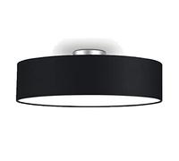 meineWunschleuchte Plafoniera rotonda con paralume in tessuto, diametro 50 cm, con attacco E14, elegante e intramontabile