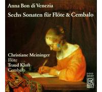 Meininger - 6 Sonaten Für Flöte & Cembalo
