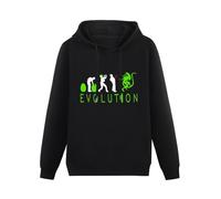 meiningjing Evolution of Alien Hoody - Chest Burster Covenant Fan Sci-Fi Geek Men Gift Top Hoody Sweatershirt Black L