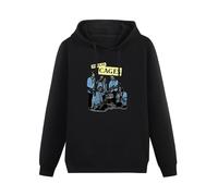 meiningjing Nicolas And The Cages (Nic Cage Band Shirt) Hoody Mens Graphic Hoodys Anime Tops Vintage Clothes Hoody Sweatershirt Black M