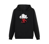 meiningjing The Hellacopters Grace Cloud Red Hoody Sweatershirt Black XL