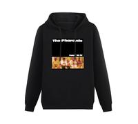 meiningjing The Pharcyde - Passin Me by 12" Vinyl Art - Bizarre Ride II J Dilla Hoodies Long Sleeve Pullover Loose Hoody Sweatershirt Black XXL