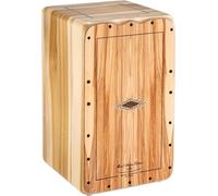 Meinl Artisan String Cajon con piastra frontale in legno di cuore indiano, corpo in pioppo tulipano, prodotto in Spagna - linea Fandango, 2 anni di garanzia (AEFLIH)