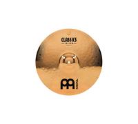 Meinl Cymbals Classics Custom Brilliant Piatto Crash Medium 16 pollici (40,64cm) per Batteria - Bronzo B12, Finitura Brillante, Prodotto in Germania (CC16MC-B)