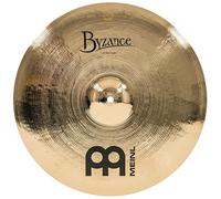 Meinl Cymbals Byzance Brilliant Piatto Crash Thin 16 pollici (40,64cm) per Batteria - Bronzo B20, Finitura Brillante (B16TC-B)