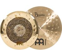 Meinl Cymbals Byzance Mixed Crash Pack, 16" Dual e 18" extra sottile martellato tradizionale - Prodotto in Turchia - B20 Bronzo, 2 anni di garanzia (BMIX2)