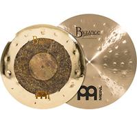 Meinl Cymbals Byzance Mixed Crash Pack, 18" Dual e 20" extra sottile martellato tradizionale - Made in Turchia - B20 Bronzo, 2 anni di garanzia (BMIX1)