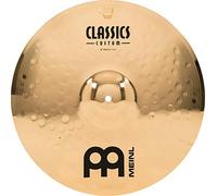 Meinl Cymbals Classics Custom Brilliant Piatto Crash Medium 16 pollici (40,64cm) per Batteria - Bronzo B12, Finitura Brillante, Prodotto in Germania (CC16MC-B)