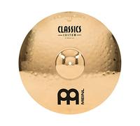 Meinl Cymbals Classics Custom Brilliant Piatto Crash Medium 18 pollici (45,72cm) per Batteria - Bronzo B12, Finitura Brillante, Prodotto in Germania (CC18MC-B)