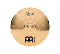 Meinl Cymbals Classics Custom Brilliant Piatto Powerful Crash 16 pollici (40,64cm) per Batteria - Bronzo B12, Finitura Brillante, Prodotto in Germania (CC16PC-B)