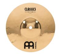Meinl Cymbals Classics Custom Brilliant Piatto Splash 8 pollici (20,32cm) per Batteria - Bronzo B12, Finitura Brillante, Prodotto in Germania (CC8S-B)