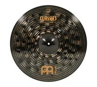 Meinl Cymbals Piatto Crash Classics Custom Dark 21" Bronzo B12 Finitura Scura