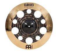 Meinl Cymbals Classics Custom Dual Piatto Trash Crash 18 pollici (45,72cm) per Batteria - Bronzo B12, Finitura Scura e Brillante - Prodotto in Germania (CC18DUTRC)