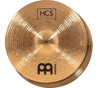 Meinl Cymbals HCS Bronze Piatto Hihat / Charleston 15 pollici (38,10cm) per Batteria - Coppia - Bronzo B8, Finitura Tradizionale, Prodotto in Germania (HCSB15H)