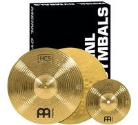 Meinl Cymbals HCS CS1 - Set di piatti per batteria con Hihat, Splash - Made in Germany - Ottone durevole