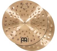 Meinl Cymbals Hihat tradizionale in lega pura martellata da 38,1 cm, prodotto in Germania, PA15EHH