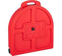 Meinl Cymbals Trolley professionale per piatti da 22", con divisori in schiuma, ruote, manico retrattile, può contenere 9 piatti
