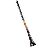 Meinl Percussion Pro Fiberglas Didgeridoo - Didgeridoo - Didgeridoo - Didgeridoo - Vetroresina, Multicolore (PROFDDG1-BK)