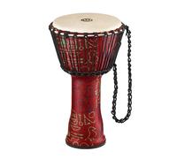 Meinl Percussion, Djembe africano, Serie da viaggio, con decorazioni stile geroglifici, Misura Media, superificie in Capra, PADJ1-M-G