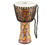 Meinl Percussion Travel Series African Djembe, Kenyan Quilt, Grande, Pelle Sintetica (PADJ2-L-F)
