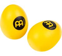 Meinl Percussion Egg Shaker Pair - 2 Shaker Ovetti con Suono Morbido e Pulito - Regalo per Musicisti - Plastica, Yellow (ES2-Y)