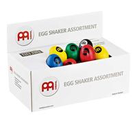 Meinl Percussion Egg Shaker Box - 60 Shaker Ovetti con Suono Morbido e Pulito - Strumento Musicale - Plastica, Multicolor (ES-BOX)