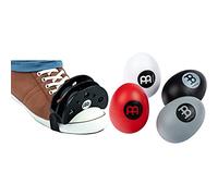 Meinl FJS2SBK piede Jingle Shaker & Percussion ES-SET, Set di uova shaker, 4 pz