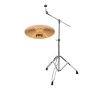Meinl HCS Bronze 17" Crash Set - Modello: HCSB17C - B8 Bronzo - Finitura: Tradizionale - Caratteristica: esplosiva/trasparente - Supporto per piatto