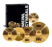 Meinl Cymbals Piatti HCS14162010 – Set 14/16/20 + Splash 10" Ottone MS63 Finitura Traditional