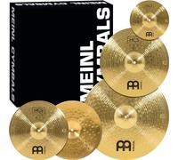 MEINL CYMBALE - HCS14162010 - Set of 3 14/16/20 cymbals + free 10 splash, MS63 brass alloy, Traditional finish