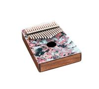 Meinl Kalimba, pianoforte da pollice a percussione, 17 tasti, include martello e custodia, per meditazione, ASMR, terapia del suono e yoga, garanzia di 2 anni (KA17CR)