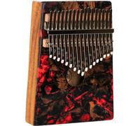 Meinl Kalimba, pianoforte da pollice a percussione, 17 tasti, include martello e custodia, per meditazione, ASMR, terapia del suono e yoga, garanzia di 2 anni (KA17LV)