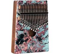 Meinl Kalimba, pianoforte da pollice a percussione, 17 tasti, include martello e custodia, per meditazione, ASMR, terapia del suono e yoga, garanzia di 2 anni (KA17CR)