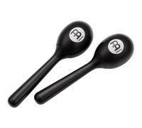 Meinl Percussion PEMBK - Maracas di plastica, 15,24 cm (6''), colore nero