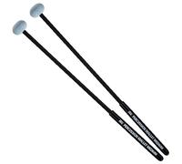 Meinl Percussion Battitore medio per strumenti a percussione, lunghezza 31 cm, diametro 2,5 cm, plastica, nero (MPMM)