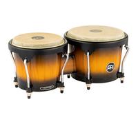 Meinl Percussion Bongos Hand Drum Set 675 and 8 with Hardwood Shells a