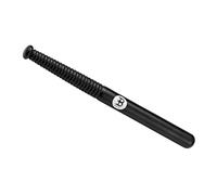 Meinl Percussion COW1BK - Bacchetta per campanaccio con manico scanalato, 27 cm, colore: Nero