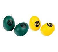 Meinl Percussion ES2-GREEN - Uova shaker (coppia), colore: Verde & ES2-Y - Uova shaker (coppia), colore: Giallo