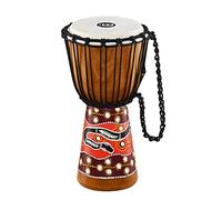 Meinl Percussion HDJ5-S, Djembe in legno, Serie Headliner Phyton, Tiraggio a Corde, Diametro 8", 20.3 cm, Misura S