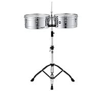 Meinl Percussion Headliner Series Timbales, Cromo 13" + 14", HT1314CH