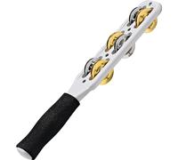 Meinl Percussion JG1M-WH, Manale con Cimbalini in ottone e acciaio, Serie Professional, Bianco