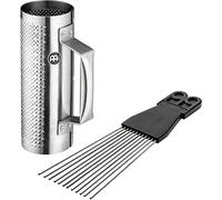 Meinl Percussion Merenge - Güira extra small, in acciaio spazzolato e scraper i