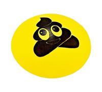 Meinl Percussion Shaker Face Instrument - Shaker Piatto e Curvo - Strumento Musicale - Idea Regalo - Plastica ABS, Yellow (FACE-P)