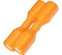 Meinl Percussion Shaker Luis Conte - Medium Live - Doppio Shaker Artist Series - 17 cm di lunghezza - Plastica, Creamsicle (SH4CS)