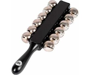 Meinl Percussion SLB12 - Campanelle a mano, con 2 sonagli, colore: Nero