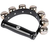 Meinl Percussion SLB7 - Campanelle a mano, con 7 sonagli, colore: Nero