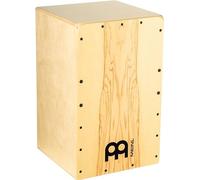 Meinl Cajon Snarecraft SC100HA – Grande con 2 cordiere, superficie di suono frassino