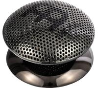 Meinl Percussion Spin Spark Shaker - Shaker Curvo - Intonazione Regolabile - Strumento Musicale - Acciaio, Black (SH17)