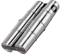 Meinl Percussion SSH2-S - Shaker Samba, in alluminio, doppio, misura grande (lunghezza 33 cm), colore: Argento